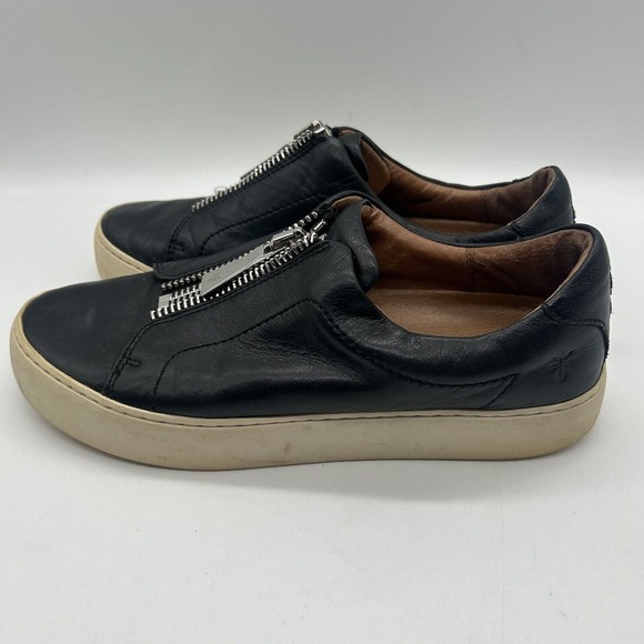 frye lena low top leather sneaker